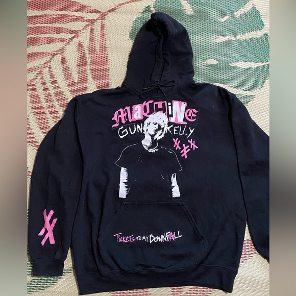 Machine Gun Kelly Tickets To My Downfall Hoodie - Picture 1 of 6